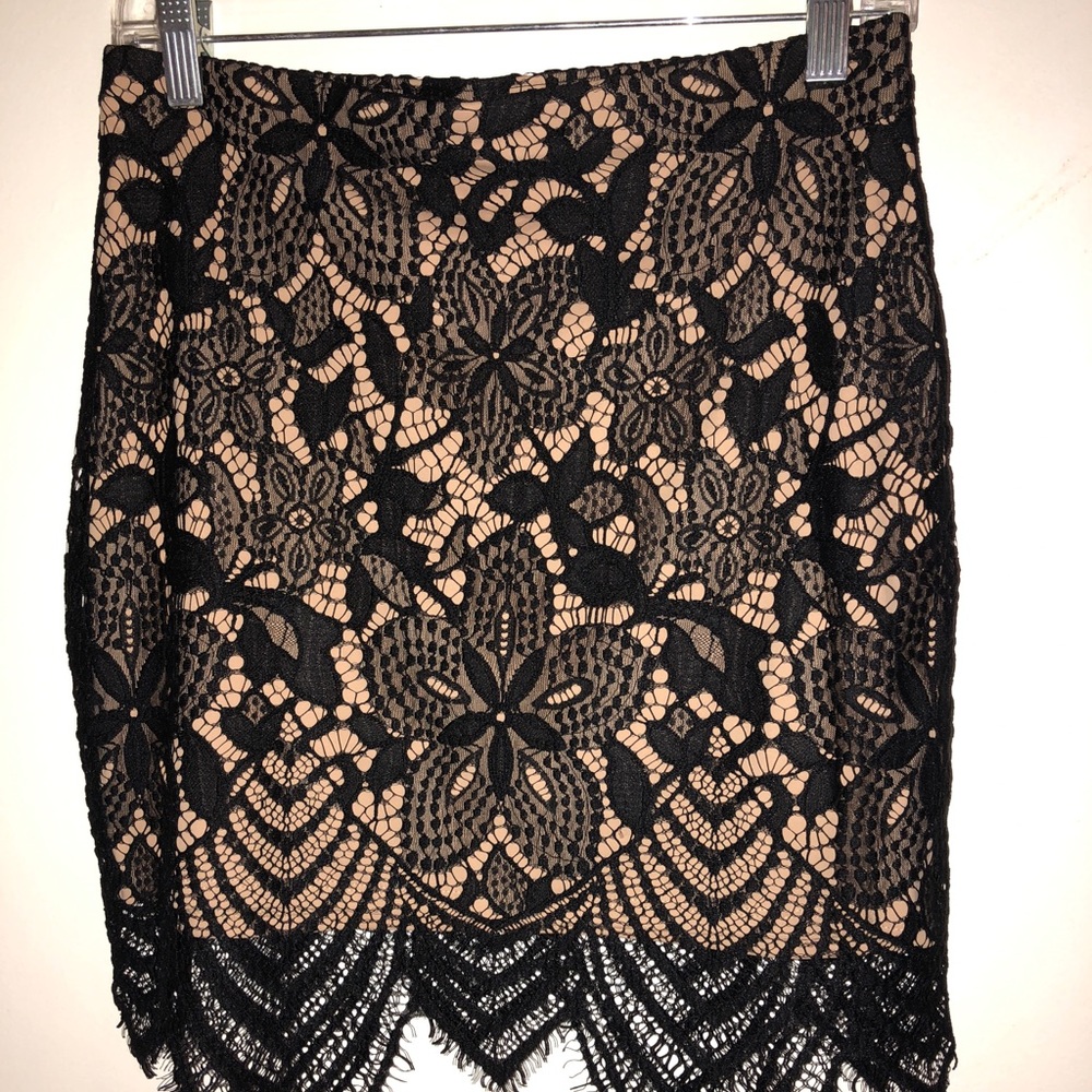 Express, lace dress in a size 4.